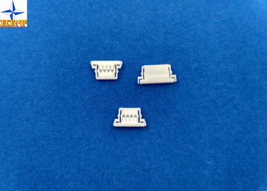 1.25mm Pitch Usb Circuit Board Wire Connectors With Lock Structure PA66 / LCP