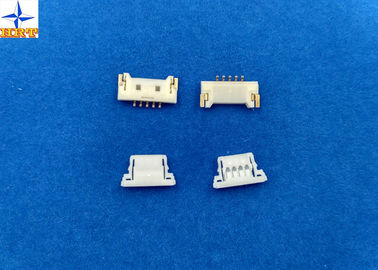 1.25mm Pitch Usb Circuit Board Wire Connectors With Lock Structure PA66 / LCP